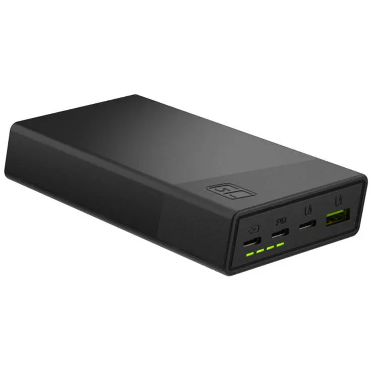 Green Cell Power Bank Green Cell, PBGC03S, PowerPlay 20000mAh, 22.5W (black)