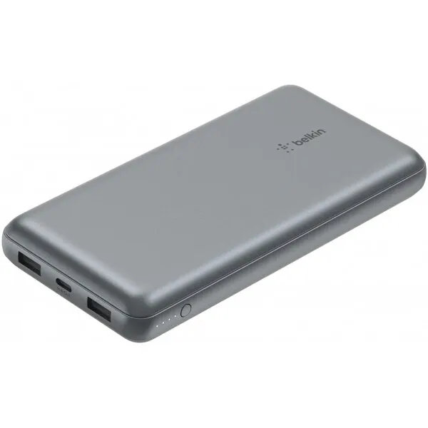 Belkin Baterie Externa Belkin BPB012btGY, BoostCharge Pro, 20000mAh, 15W, 1 x USB-C - 2 x USB-A, Gri