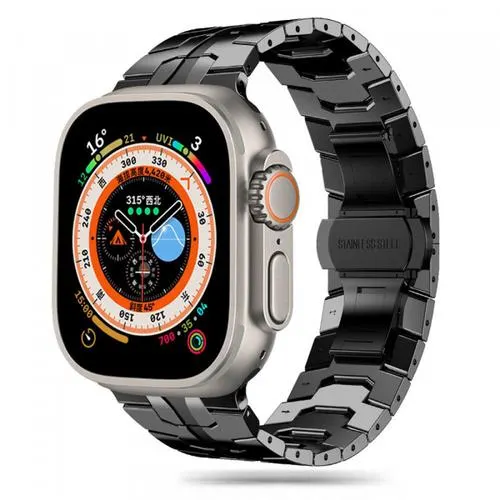 Curea Techsuit W063 pentru Huawei Watch / Xiaomi Watch Series, Neagra