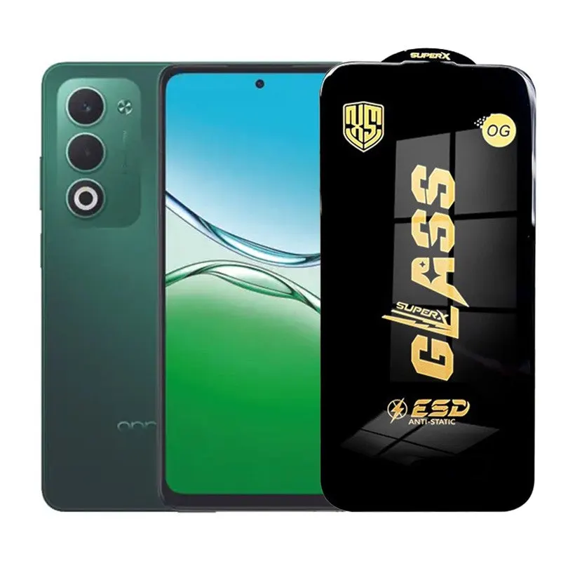 Flippy, Folie de Protectie pentru Oppo A5, Flippy, Sticla Securizata ESD, Margini Negre