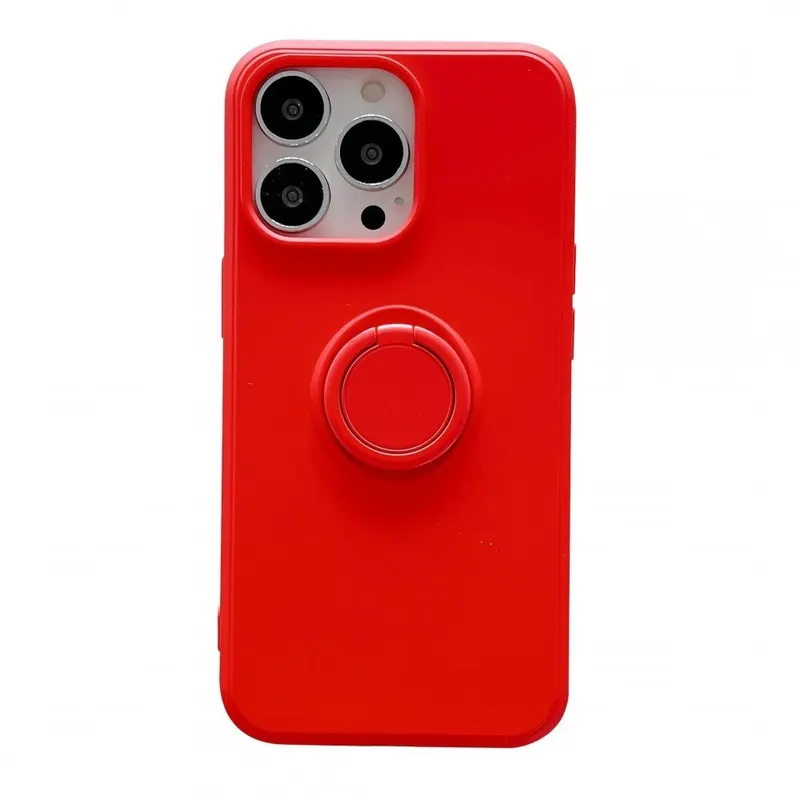Flippy, Husa protectie Flippy compatibila cu Samsung A02 S Liquid Silicone Ring cu suport rotativ R
