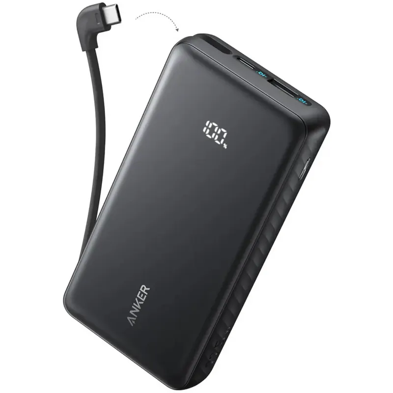 Anker Acumulator extern Anker Zolo 20.000 mAh, 22.5W, USB-C, USB-A, Negru