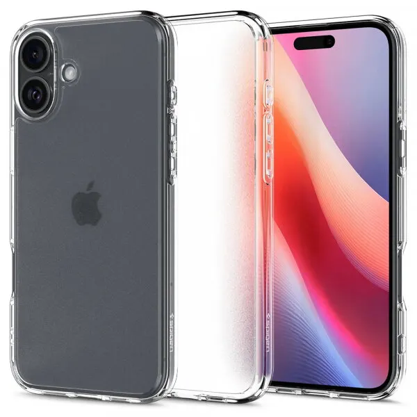 Spigen Husa pentru Apple iPhone 16, Spigen, Ultra Hybrid, Transparenta Satinata ACS08199