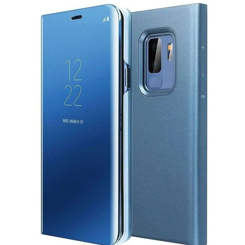 Flippy, Husa de Protectie Tip Carte, Flippy, pentru Samsung Galaxy S10, Flip Cover Oglinda
