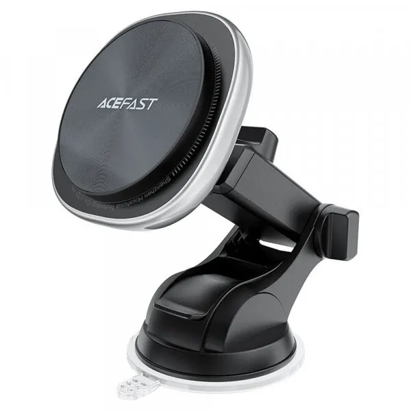 AceFast Incarcator Auto Wireless Acefast D42, 15W, 1.67A, Argintiu