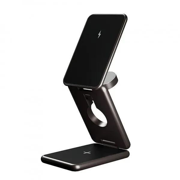 Allity Incarcator Retea Wireless Allity. AWC-230-22WMS 3in1, 22.5W, 1.67A, Gri
