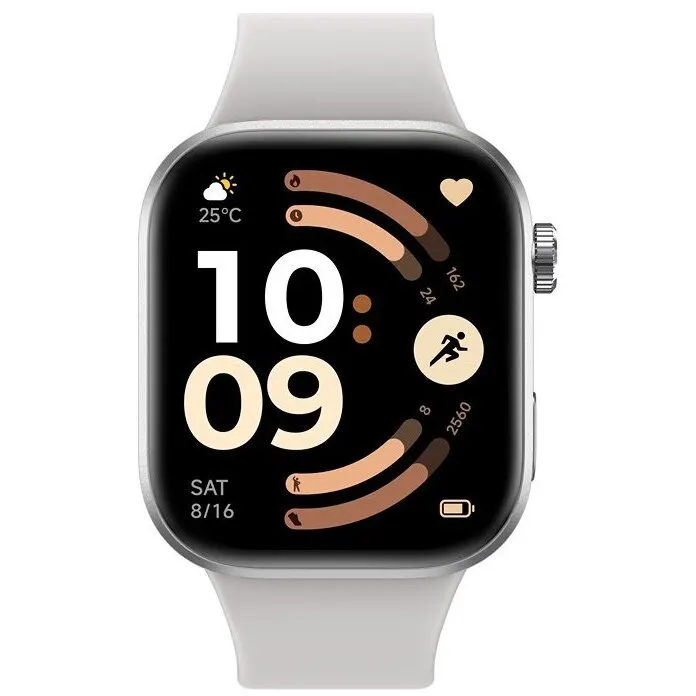 Xiaomi Ceas inteligent Redmi Watch 6, AMOLED 2.07, GPS + Bluetooth 5.4 + NFC, baterie 550 mAh, Gri Argintiu