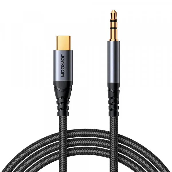 JOYROOM Cablu Audio USB-C - 3.5mm Joyroom SY-A07, 1.2m, Negru