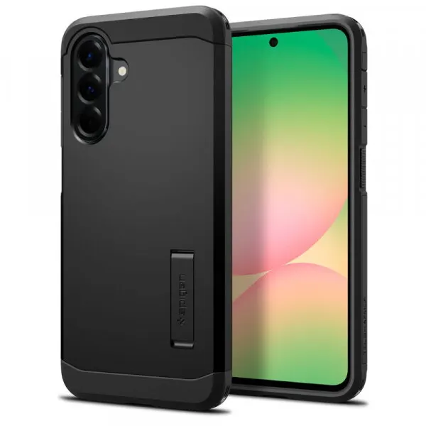 Spigen Husa pentru Samsung Galaxy A56 A566, Spigen, Tough Armor, Neagra ACS09294