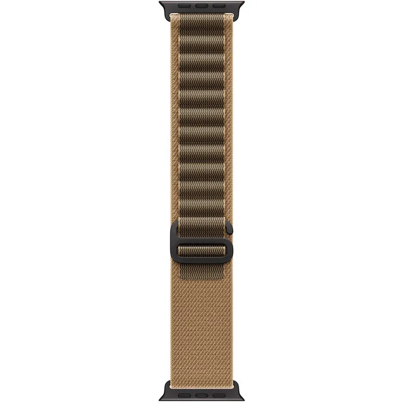 Apple Apple Watch 49mm Titanium Loop: Desert Alpine Loop - Medium - Black Titanium Finish