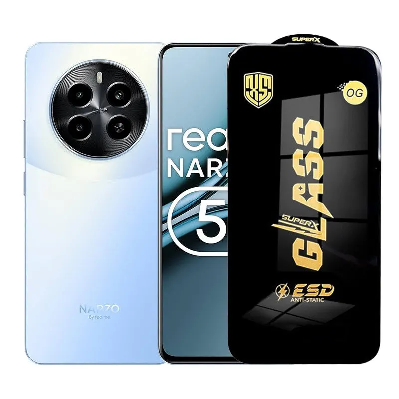 Flippy, Folie de Protectie pentru Realme Narzo 70 Pro, Flippy, Sticla Securizata ESD