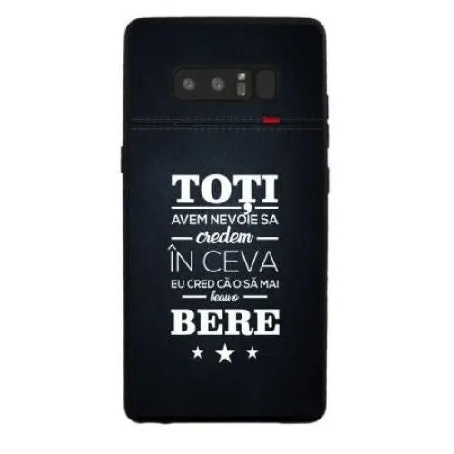 Samsung, Husa Samsung A3 2017 Multicolor Mesaj Bere