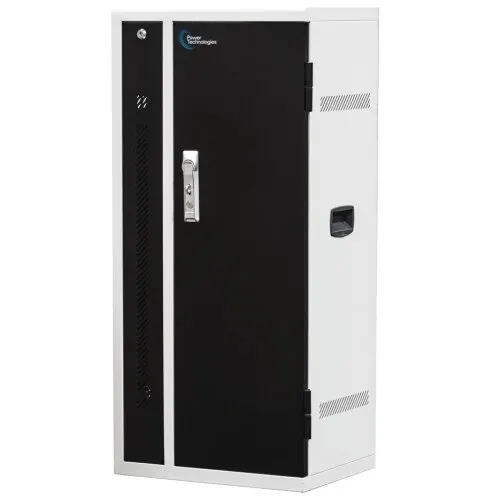 Power Technologies Statie de incarcare Power Technologies AC-Vert-24, pentru 24 device-uri, dimensiune maxima suportata 14 inch, metal