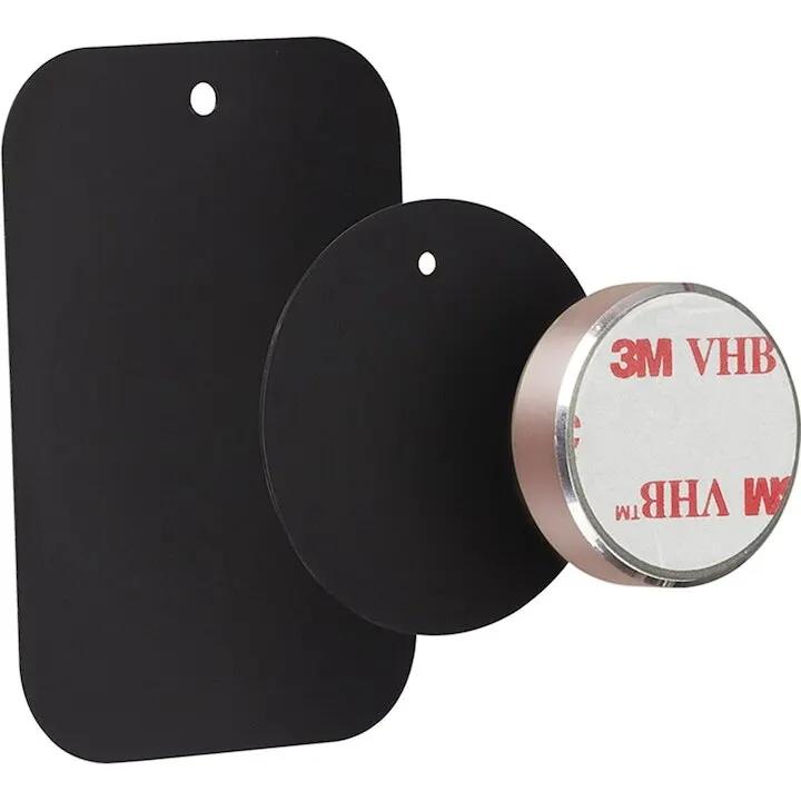 Kit Suport auto telefon Kit HOLMAGRG, magnetic, prindere de bord, Auriu Rose