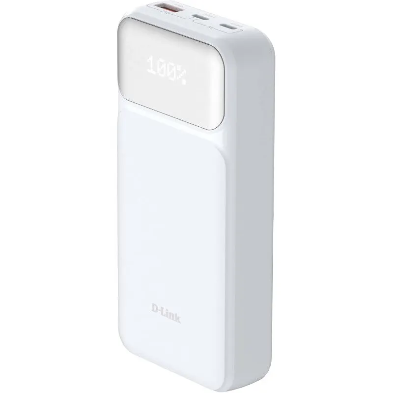 D-Link Baterie externa D-Link DPP-201 20000 mAh, 65W, Alb