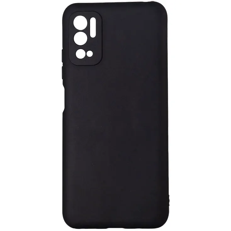spacer Husa telefon Xiaomi Redmi Note 10 5G - Spacer, Grosime 2 mm, Material flexibil silicon + interior cu microfibra, Negru, SPPC-XI-RM-N105G-SLK