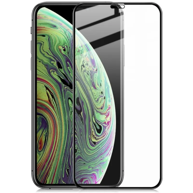Flippy, Folie Sticla Flippy compatibila cu Apple iPhone X / XS 111D Negru