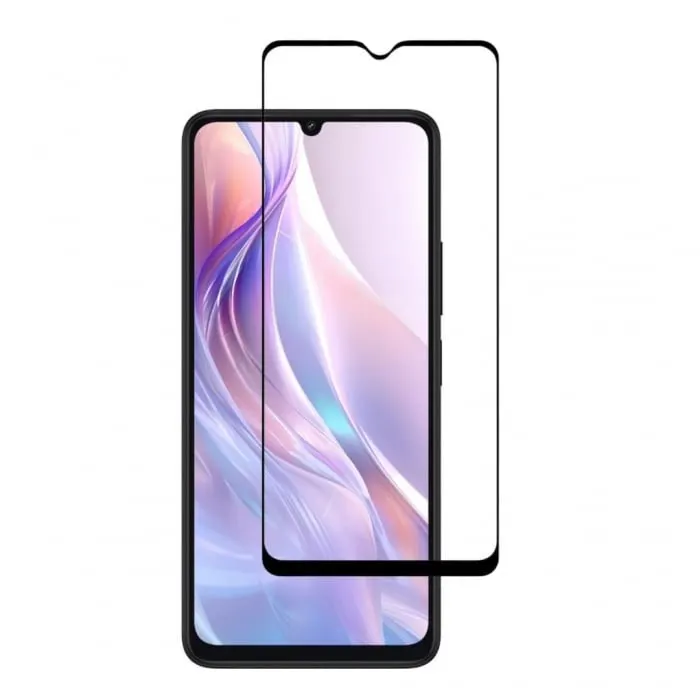 Flippy, Folie Sticla Securizata, Flippy, Pentru Redmi 13C, Full Glue, Margini Negre