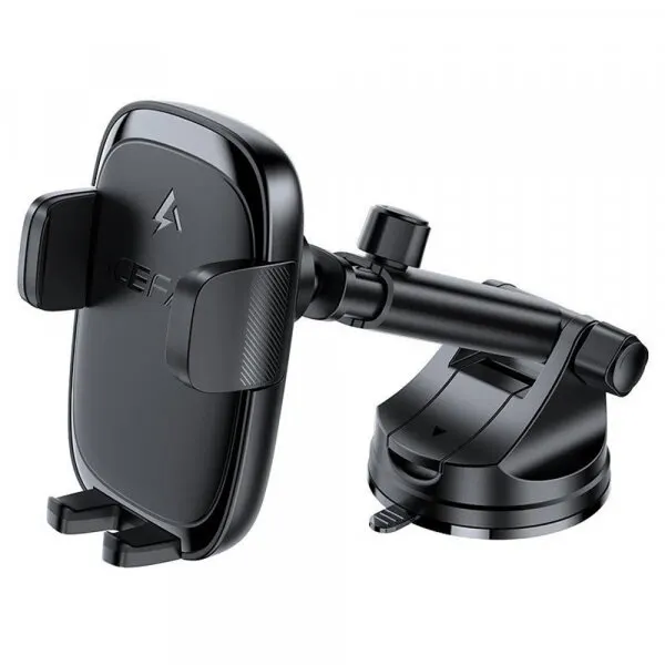 AceFast Incarcator Auto Wireless Acefast D49, 15W, 1.67A, Negru