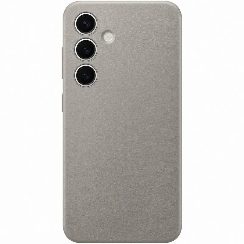 Samsung Husa Protectie Spate pentru telefon mobil Samsung Galaxy S24 Plus (S926) GP-FPS926HCAAW, Vegan Leather Case, Maro Taupe