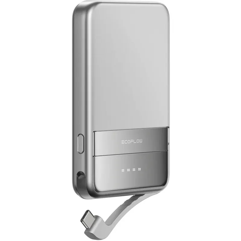 ECOFLOW Baterie externa EcoFlow Rapid MagSafe Qi2 5000 mAh, 30W, Gri