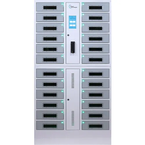 Power Technologies Statie de incarcare Power Technologies SC-Locker-24, pentru 24 device-uri, dimensiune maxima suportata, metal 14 inch