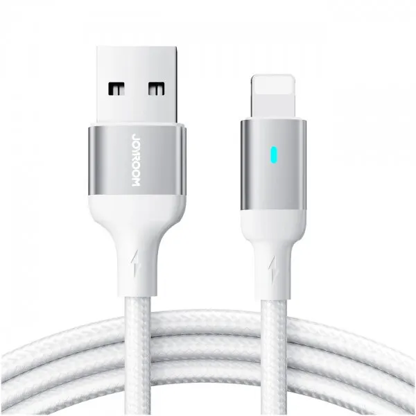 JOYROOM Cablu Date si Incarcare USB-A - Lightning Joyroom S-A10, 18W, 1.2m, Alb