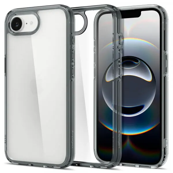 Spigen Husa pentru Apple iPhone 17e / 16e, Spigen, Ultra Hybrid, Fumurie ACS09531