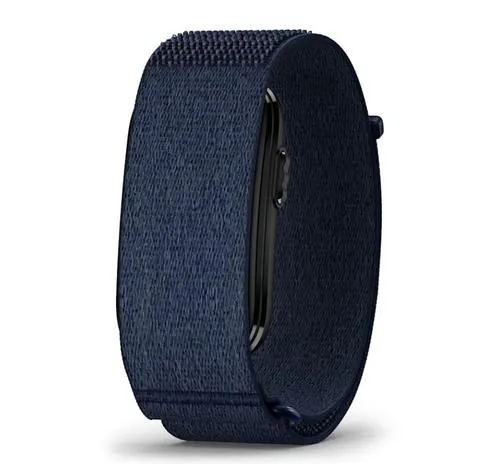 Bratara fitness Garmin CIRQA™ Smart Band, Bluetooth, Monitorizare sanatate, GPS, Curea L/XL, 5 ATM (Albastru)