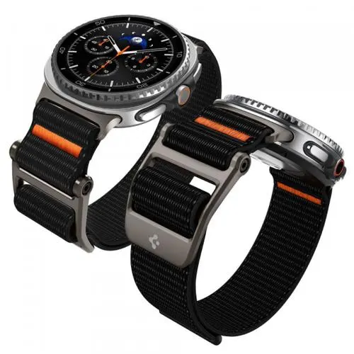 Curea Spigen DuraPro Flex pentru Samsung Galaxy Watch 8 Classic / Watch8 44mm / Watch 8 40mm, Neagra