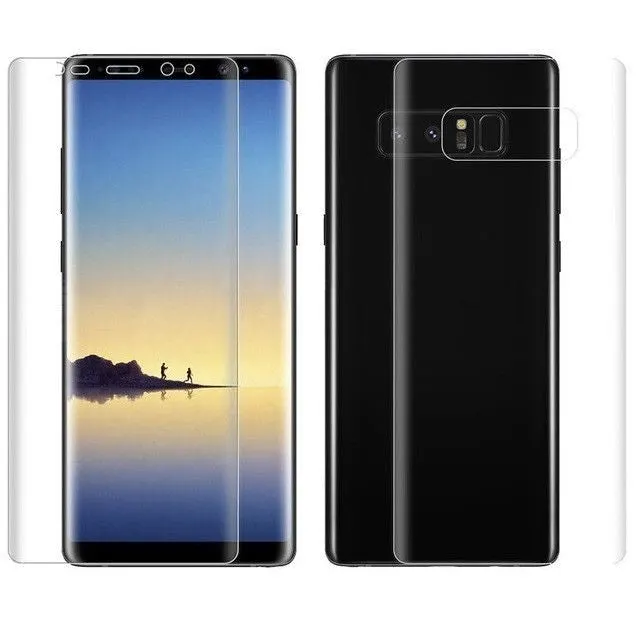 Samsung, Folie Plastic Samsung Galaxy Note 8 Fata-Spate Transparent