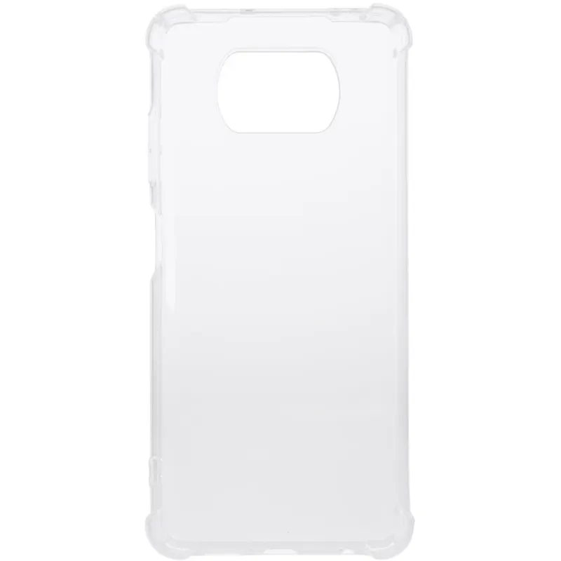 spacer Husa telefon Xiaomi Pocophone X3 Pro 5G - Spacer, Grosime 1.5 mm, Protectie suplimentara antisoc la colturi, material flexibil TPU, Transparent, SPPC-XI-PC-X3P5G-CLR