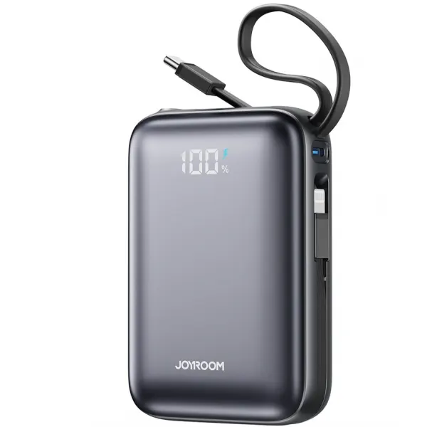 JOYROOM Baterie Externa Joyroom JR-PBF29, 20000mAh, 22.5W, QC + PD, 1 x Lightning - 2 x USB-C, Neagra
