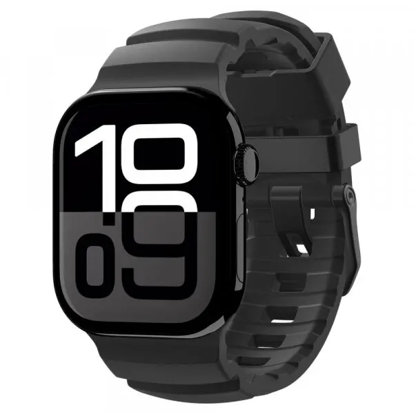 Spigen Curea Spigen WBS2 pentru Apple Watch 49mm / 46mm / 45mm / 44mm Series, Neagra AMP10508