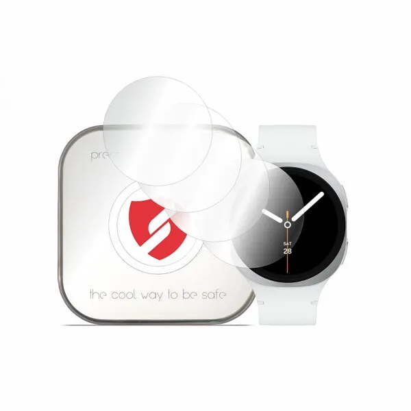 Smart Protection Folie Protectie Smart Protection Premium Classic pentru Samsung Galaxy Watch9 / Watch8 40mm, Set 4 bucati, Plastic