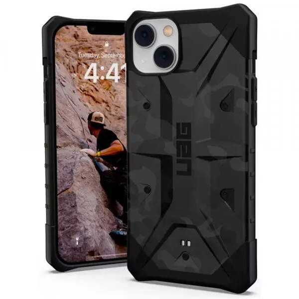 Urban Armor Gear Husa pentru Apple iPhone 14 Plus, Urban Armor Gear, Pathfinder SE Midnight Camo, Camuflaj
