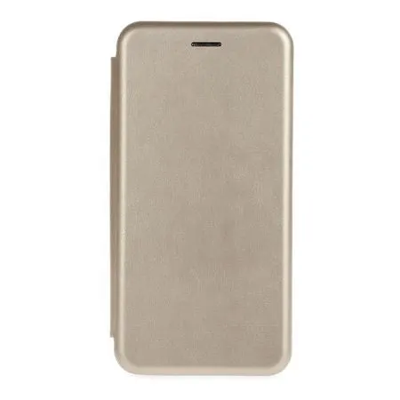 Flippy, Husa de protectie Flippy compatibila cu Samsung Galaxy S7 Magnet Book Case Auriu