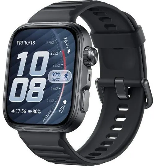 Smartwatch Huawei Watch Fit 5 Pro, Ecran AMOLED 1.92inch, Bluetooth, Monitorizare sanatate, Android/iOS, 5 ATM (Negru)