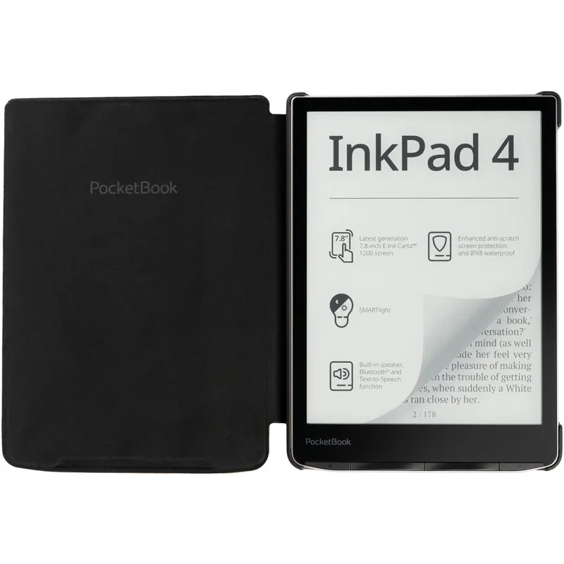 Pocketbook Husa protectie Pocketbook 743 Shell Cover, pentru InkPad 4-InkPad ,Color 2-InkPad Color 3, Colorful Strips