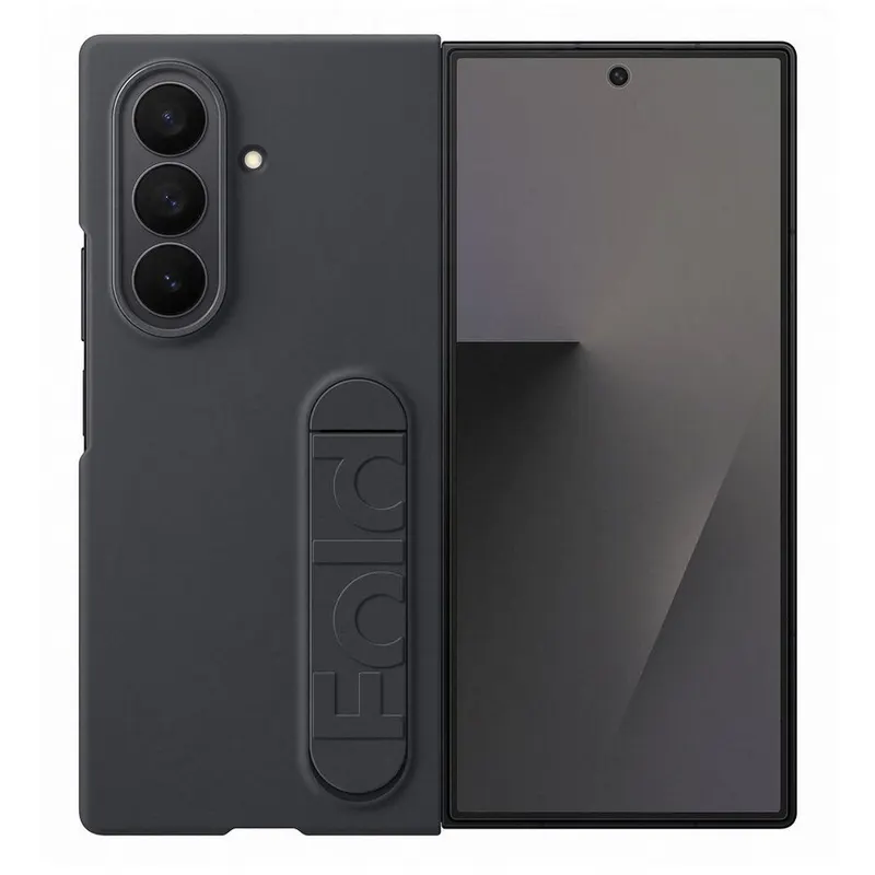 Samsung Husa protectie spate Samsung Silicon Case EF-MF966CBEGWW pentru Galaxy Z Fold7, Negru