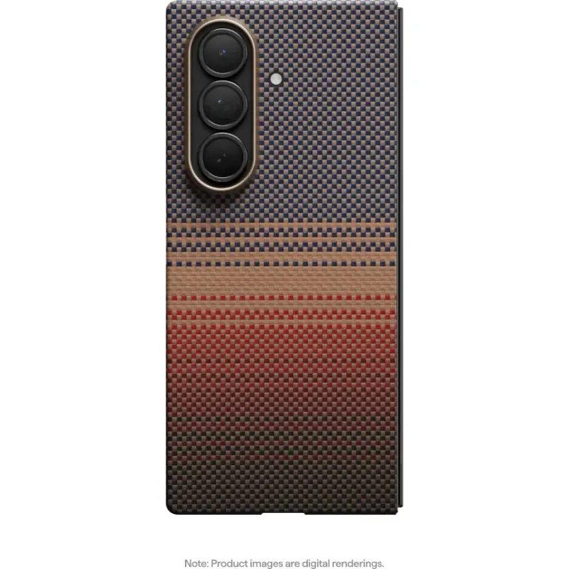 Pitaka Husa Pitaka pentru Samsung Galaxy Z Fold7 MagEZ 7, Ultra-Slim, Sunset