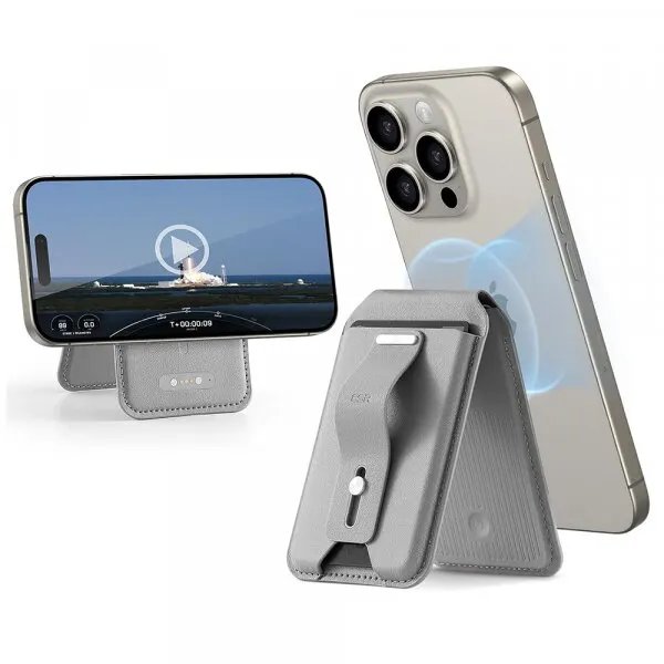 ESR Portofel Magsafe, ESR, Findy my Wallet, Gri