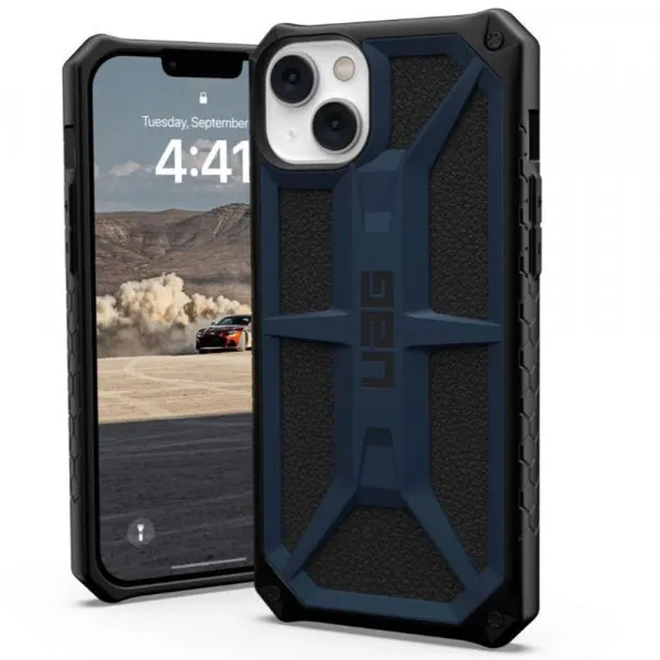 Urban Armor Gear Husa pentru Apple iPhone 14 Plus, Urban Armor Gear, Monarch Kevlar, Bleumarin