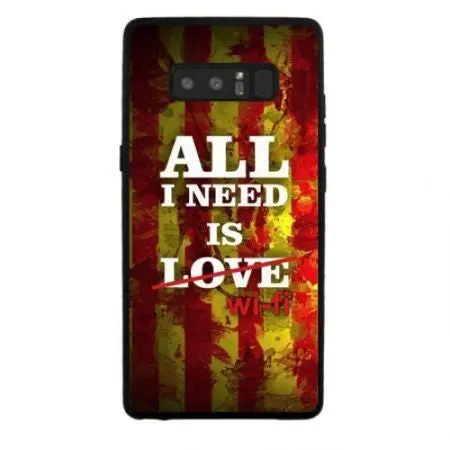 Samsung, Husa Samsung A3 2017 Multicolor Mesaj Love