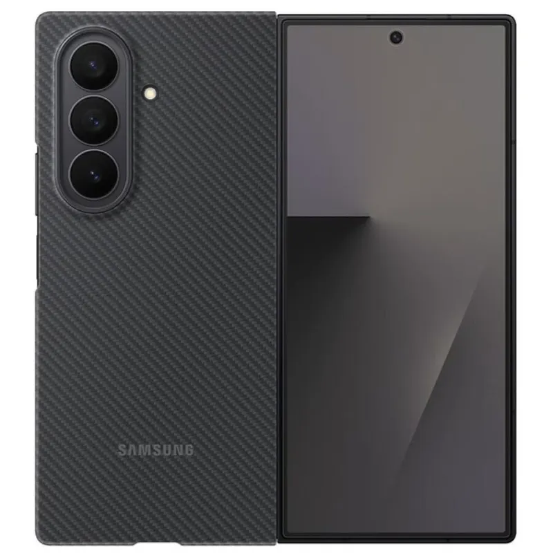 Samsung Husa pentru Samsung Galaxy Z Fold 7, Carbon Shield Case, EF-XF966SBEGWW, Negru