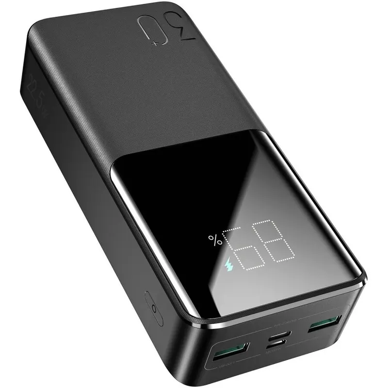 JOYROOM Baterie Externa Powerbank Joyroom JR-QP193, 30000 MA, Power Delivery (PD) - Quick Charge 3.0, 22.5 W, Neagra
