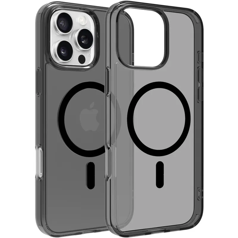 Dviced Dviced Magsafe iPhone 16 Pro Max smoke case - Black