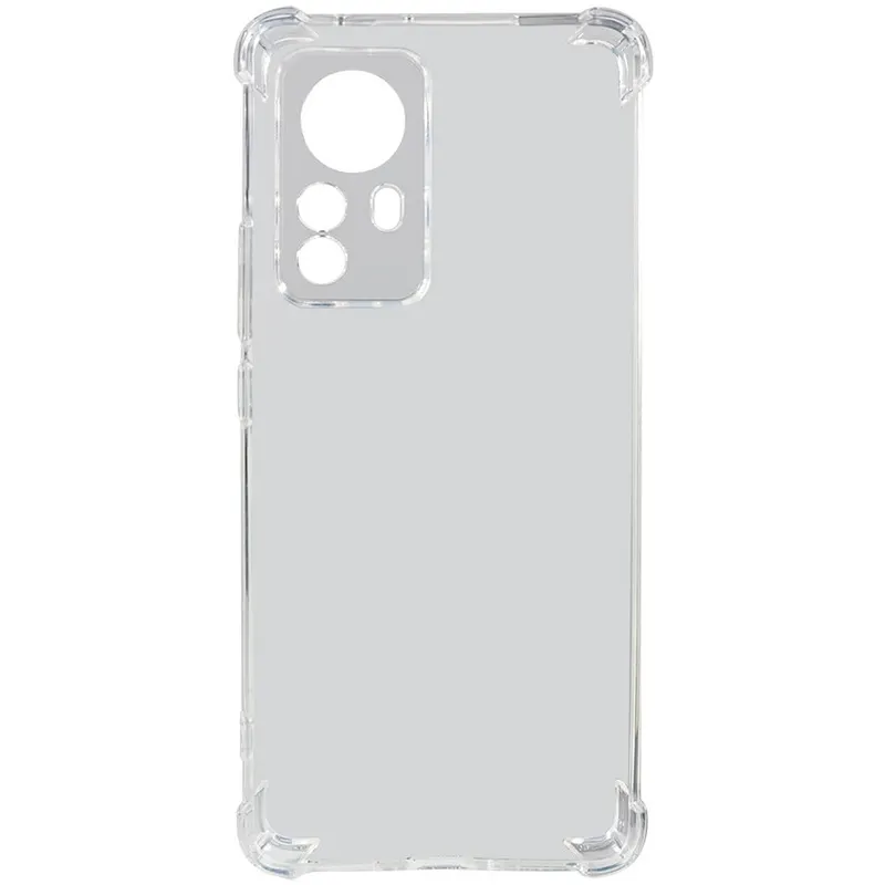 spacer Husa telefon Xiaomi 12 Pro - Spacer, Grosime 1.5 mm, Protectie suplimentara antisoc la colturi, Material flexibil TPU, Transparent, SPPC-XI-12P-CLR