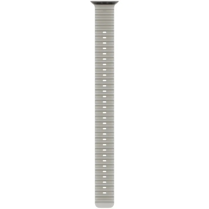 Apple Apple Watch 49mm Titanium Band: Translucent Grey Ocean Band - Black Titanium Finish