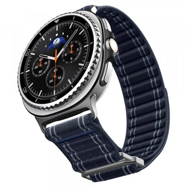 Spigen Curea Spigen WBF0 pentru Samsung Galaxy Watch9 / Watch8 / Watch8 Classic Series, Bleumarin AMP10155